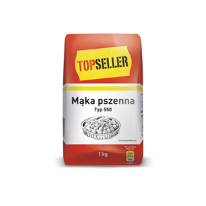 Topseller Mąka pszenna Typ 550 1 kg X10
